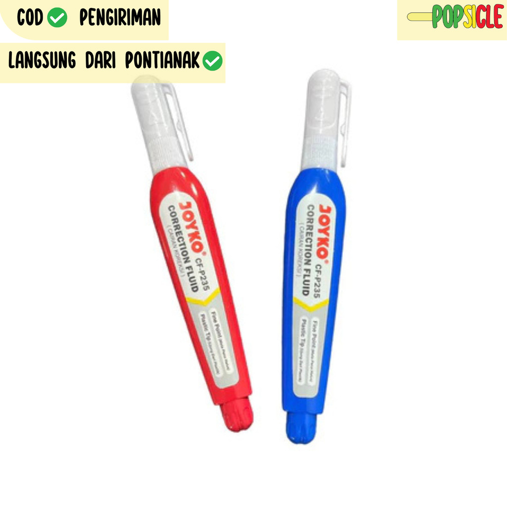 

Correction Fluid Cairan Tipe Ex Kertas Penghapus Cair Joyko Correction