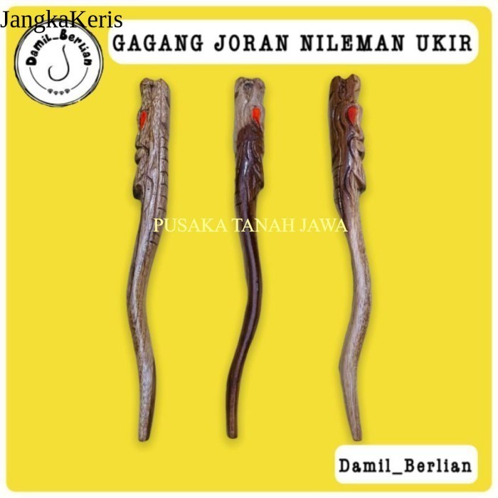 GAGANG JORAN KAYU UKIR NAGA DAMIL_BERLIAN Murah terlaris