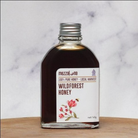 

Mezzaluna Raw Wildforest Honey 145gr Madu Murni Hutan Akasia Raw
