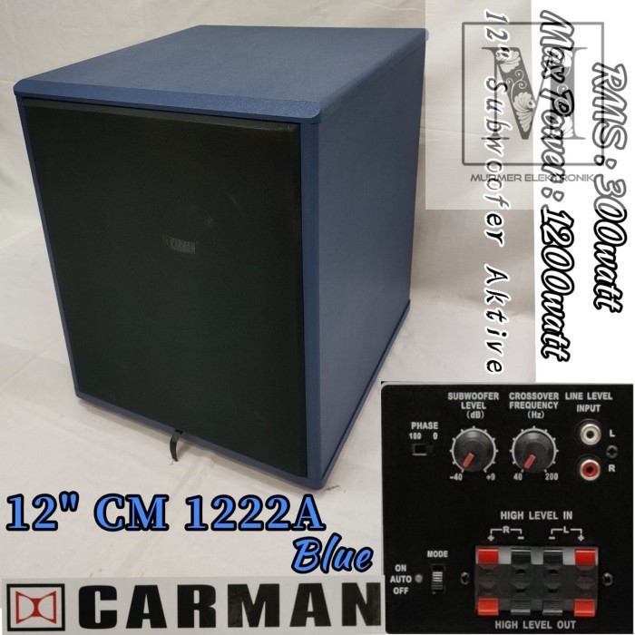 Subwoofer aktif Carman audio 12inch