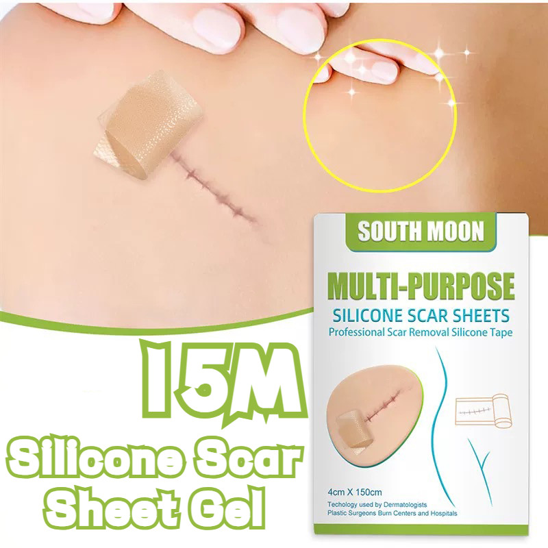 Silicone Scar Sheet Gel / Silikon Penghilang Keloid Bekas Luka / Gigitan Nyamuk Bekas Luka Di Kaki K