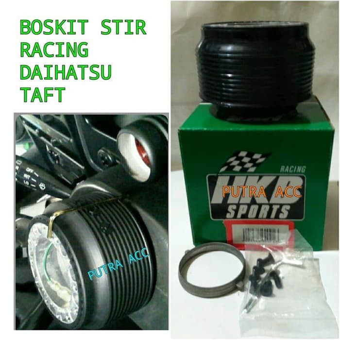 Boskit stir Racing khusus daihatsu zebra ayla espass