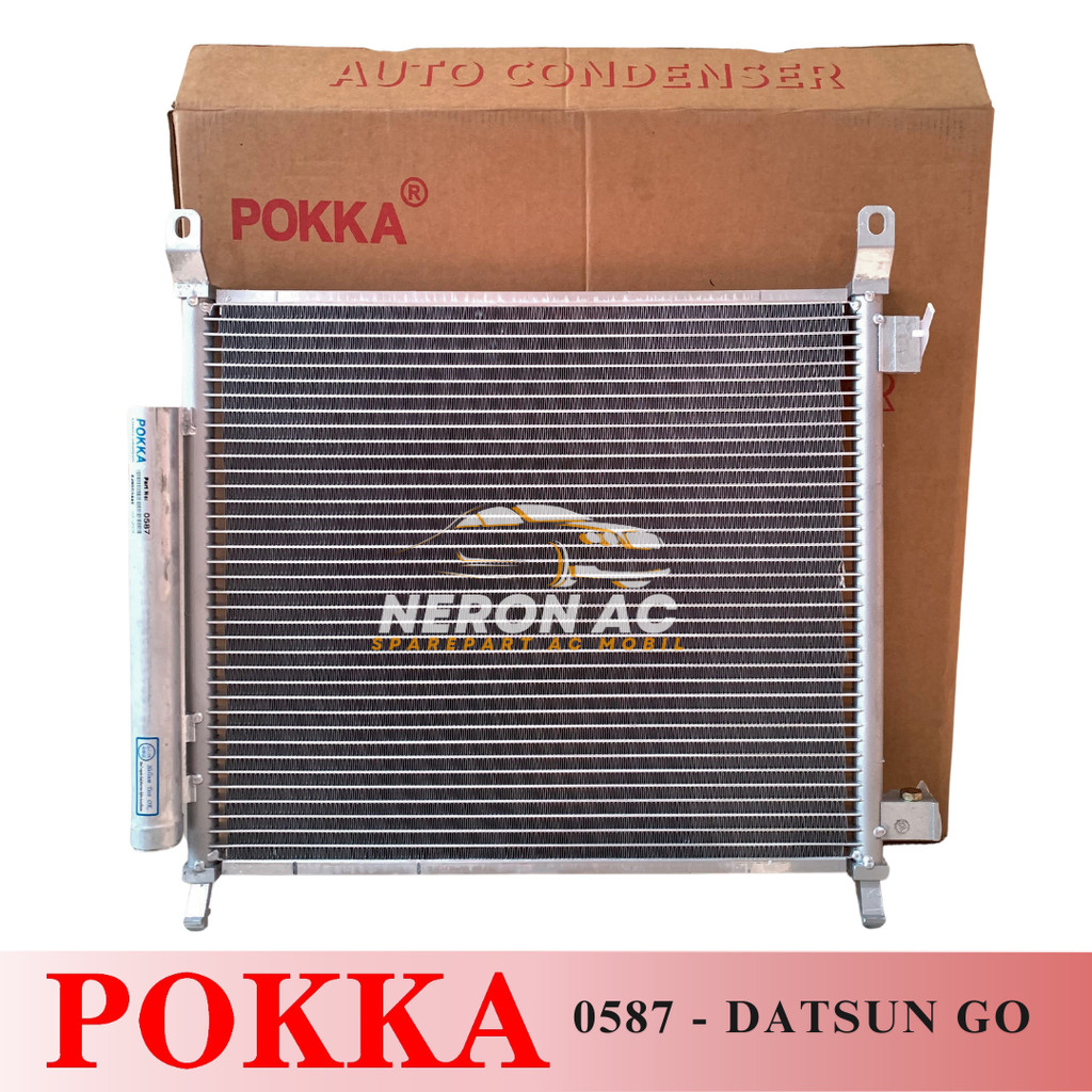 KONDENSOR AC MOBIL DATSUN GO CONDENSOR KONDENSOR DATSUN GO POKKA 0587