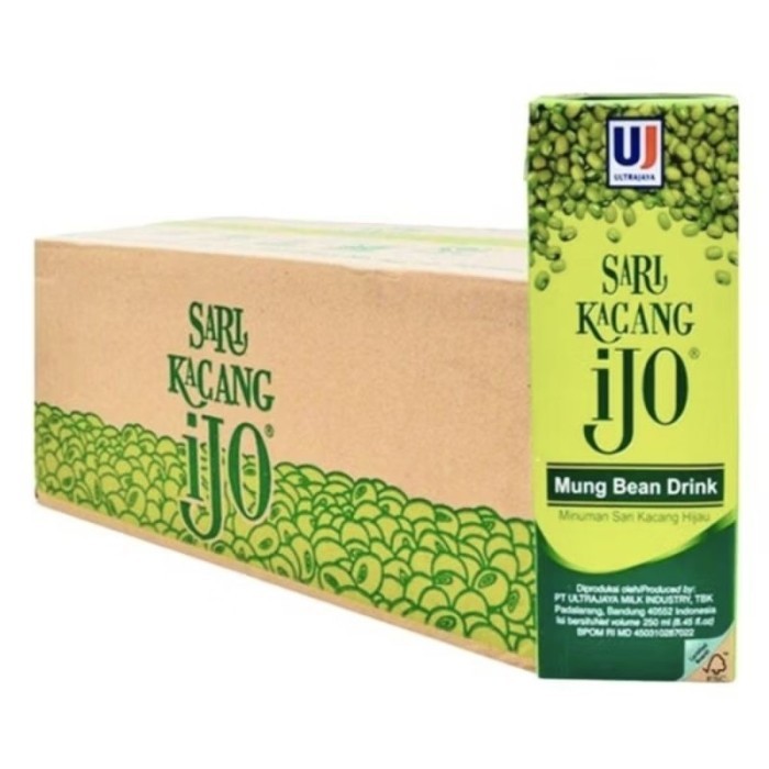 

New Item ULTRA SARI KACANG IJO 24 X 250ML