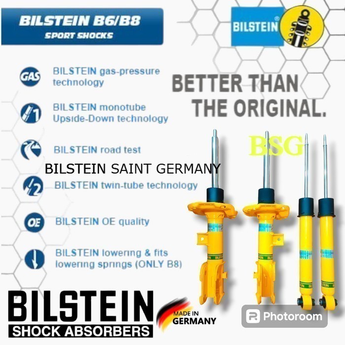 Shockbreaker shock absorber hyundai all New Tucson 2017-2024 depan dan belakang bilstein b6 germany