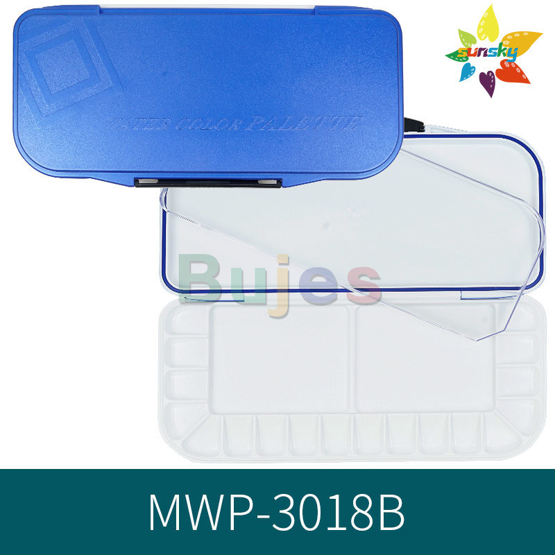 

MIJELLO Watercolor palette,bulletproof glass,both the upper and lower covers can be used as palette,Various specifications