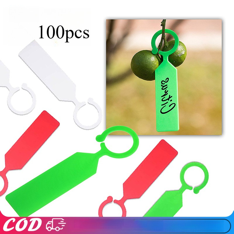 

100pcs Label Tanaman Tanaman Nkt Waterproof Tag Tanaman Warna Label Tanaman Tancap