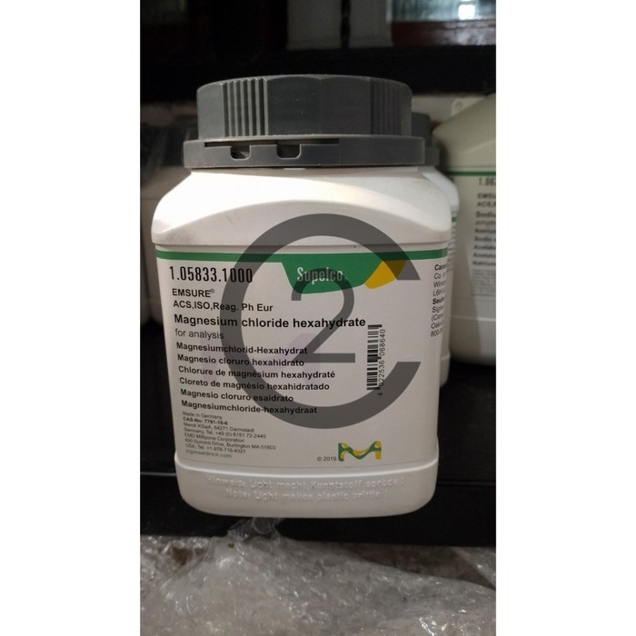 Magnesium Chloride Hexahydrate / Magnesium Klorida 1gram Merck 105833