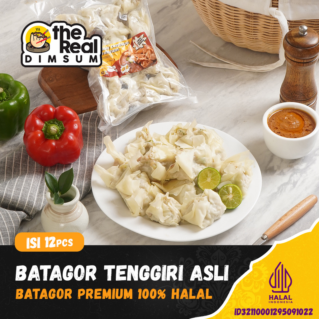 

Batagor Bandung Isi 12Halal Asli Ikan Tenggiri