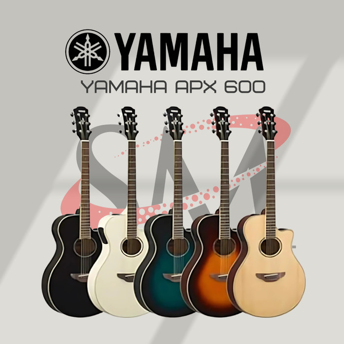 Yamaha Apx 600 Gitar Akustik Elektrik, Acoustic Electric Guitar