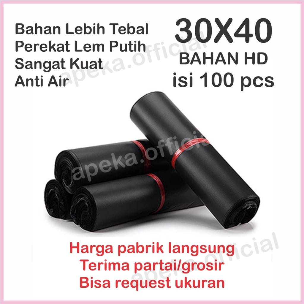 

MS PLASTIK POLYMAILER POLYMER POLIMER PACKINGAN ONLINE SHOPE AMPLOP PLASTIK UK 30X40CM