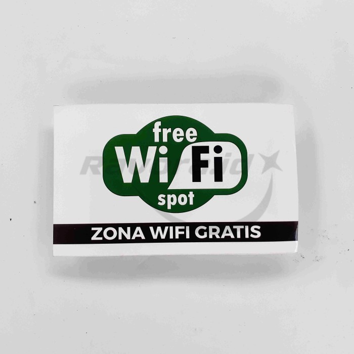 

Stiker Free Wifi [Stiker Vinyl]