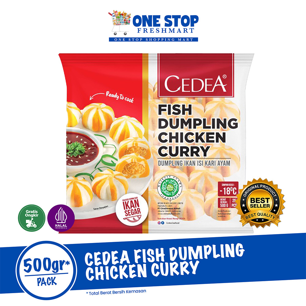 

CEDEA FISH DUMPLING KARI 500GR / CEDEA FISH DUMPLING CURRY 500GR