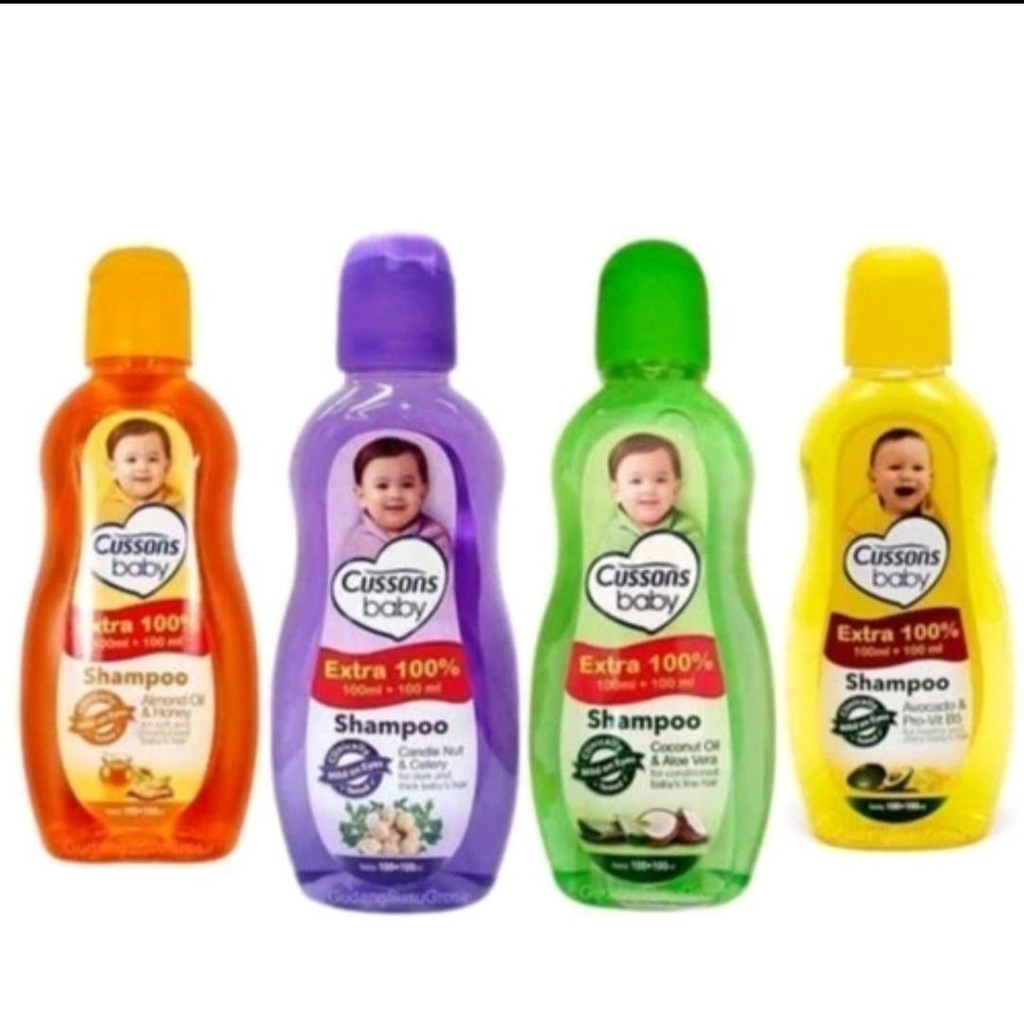 Shampo Bayi Cusson 50 ML/100 ML - Cussons Baby Shampoo 100ml+100ml dan 50ml+50ml / Shampoo Bayi Cuss
