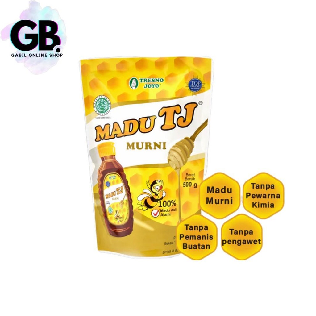 

Madu TJ Murni 500gr Kemasan Pouch Isi Ulang - Untuk Menjaga Daya Tahan Tubuh Honey Syrup Sirup