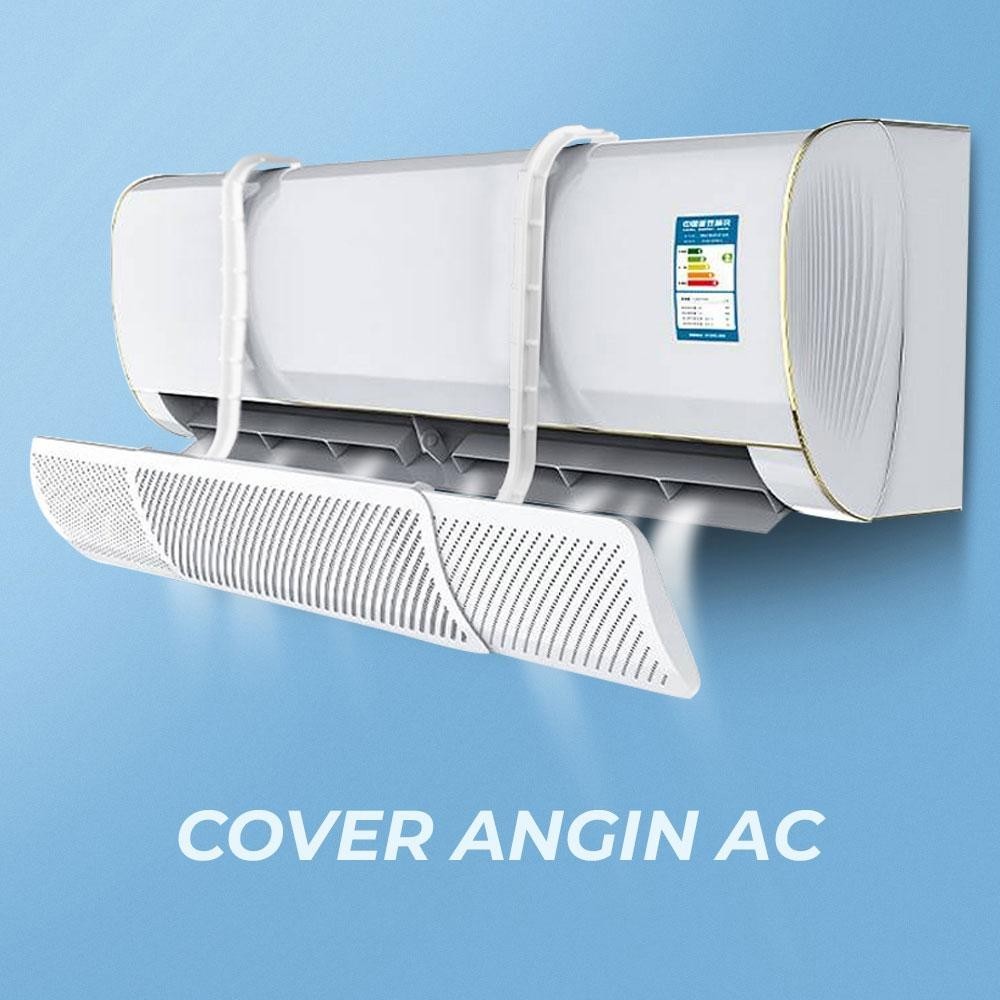COVER PENAHAN HEMBUSAN ANGIN INDOOR AC PENGHALANG HEMBUSAN AC KAMAR RUMAH KANTOR TALANG AC COVER AC
