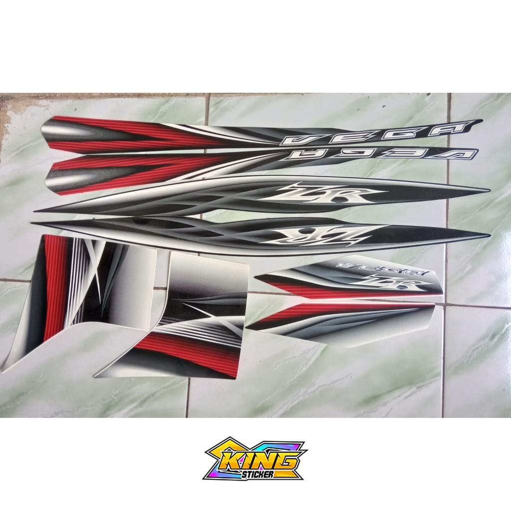 stiker striping motor yamaha Vega zr 2012