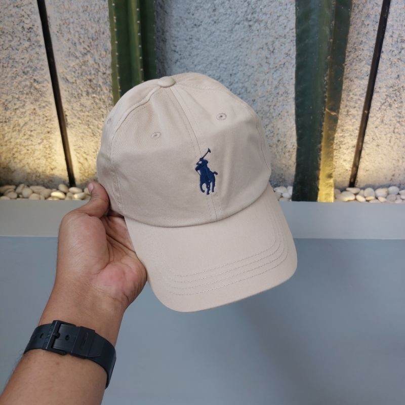 Termurah Topi Polo Cream Original BNWT Adjustable Strap