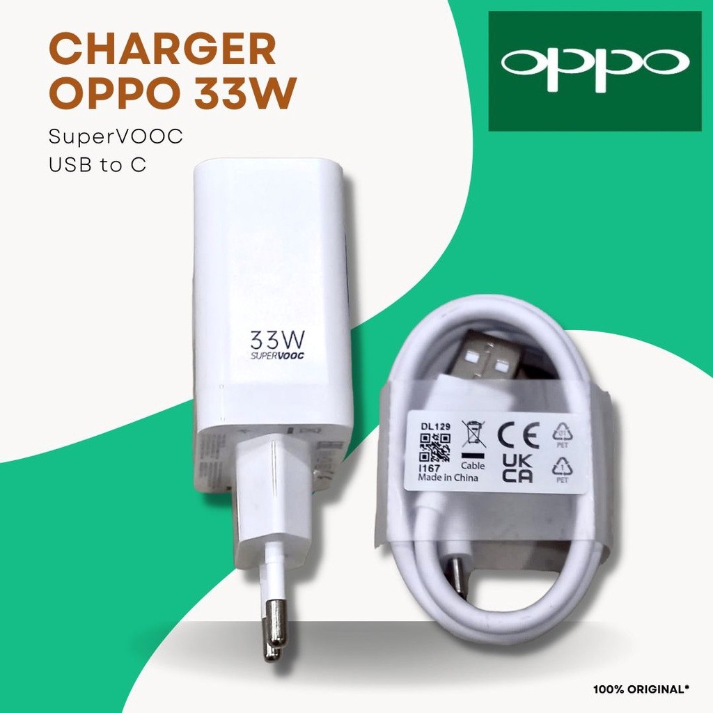 Charger Oppo 33W SuperVooc