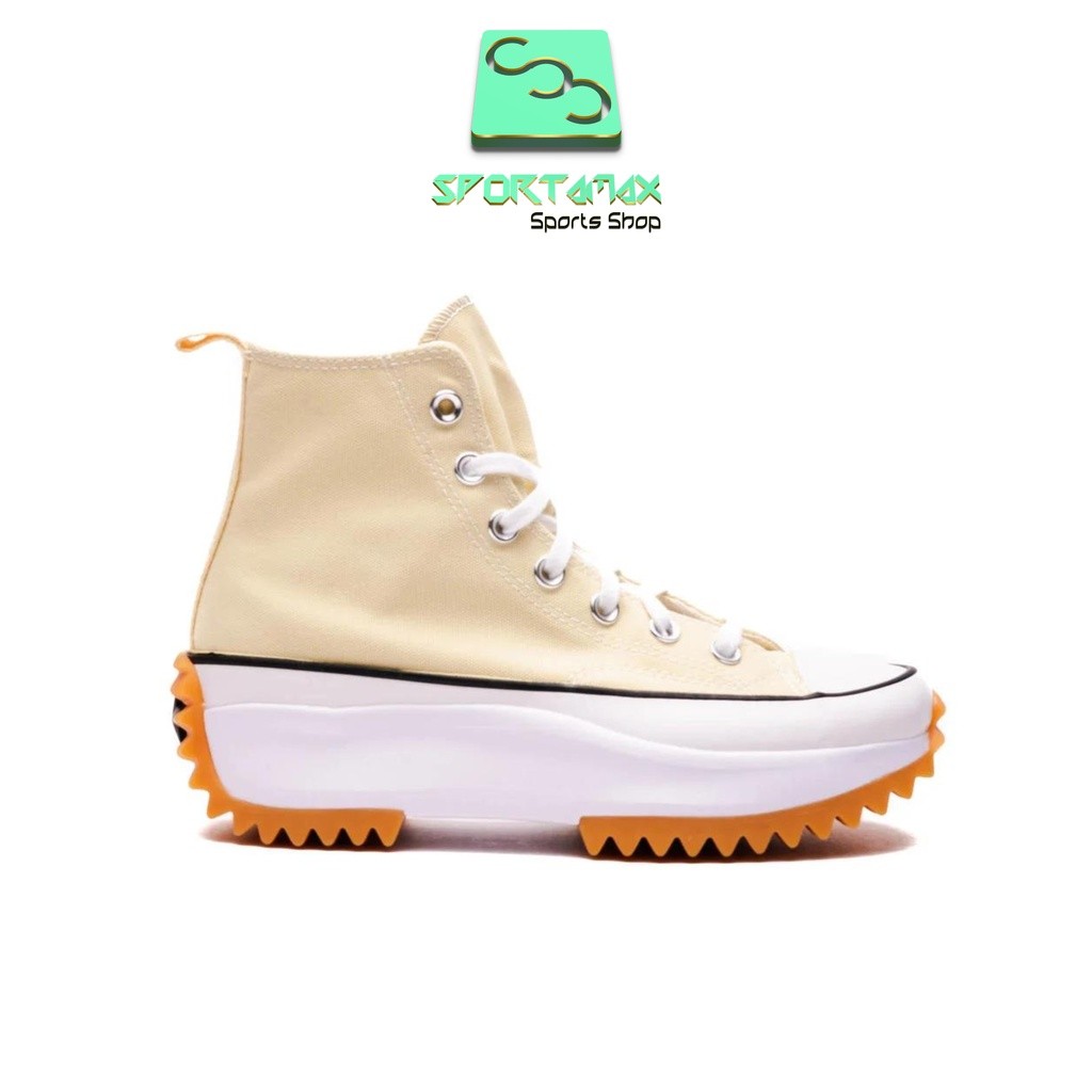 SEPATU ORIGINAL DISCOUNT MURAH Converse Women's Run Star Hike High Top Platform A02132C Lemon Drop
