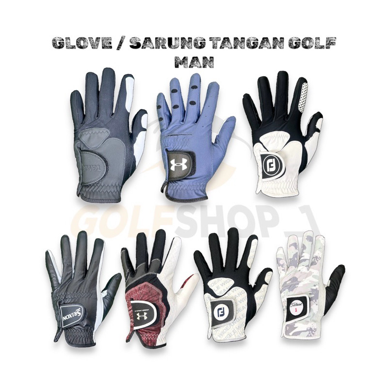 Glove Golf Sarung Tangan Golf - Sarung Tangan Golf Man FJ Pure Touch Made In Indonesia