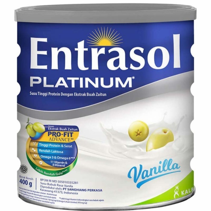 

[[Promo]]BEST SELLER ENTRASOL SENIOR VANILA 400 GRAM