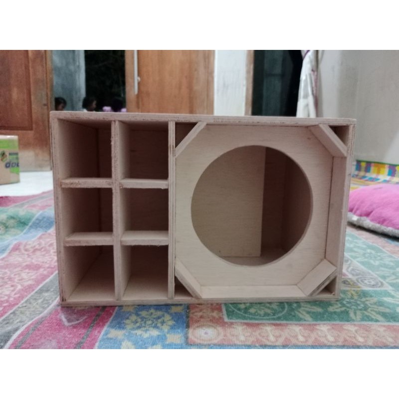 Box Speaker Boster 8 Inch Triplek Halus Rapi