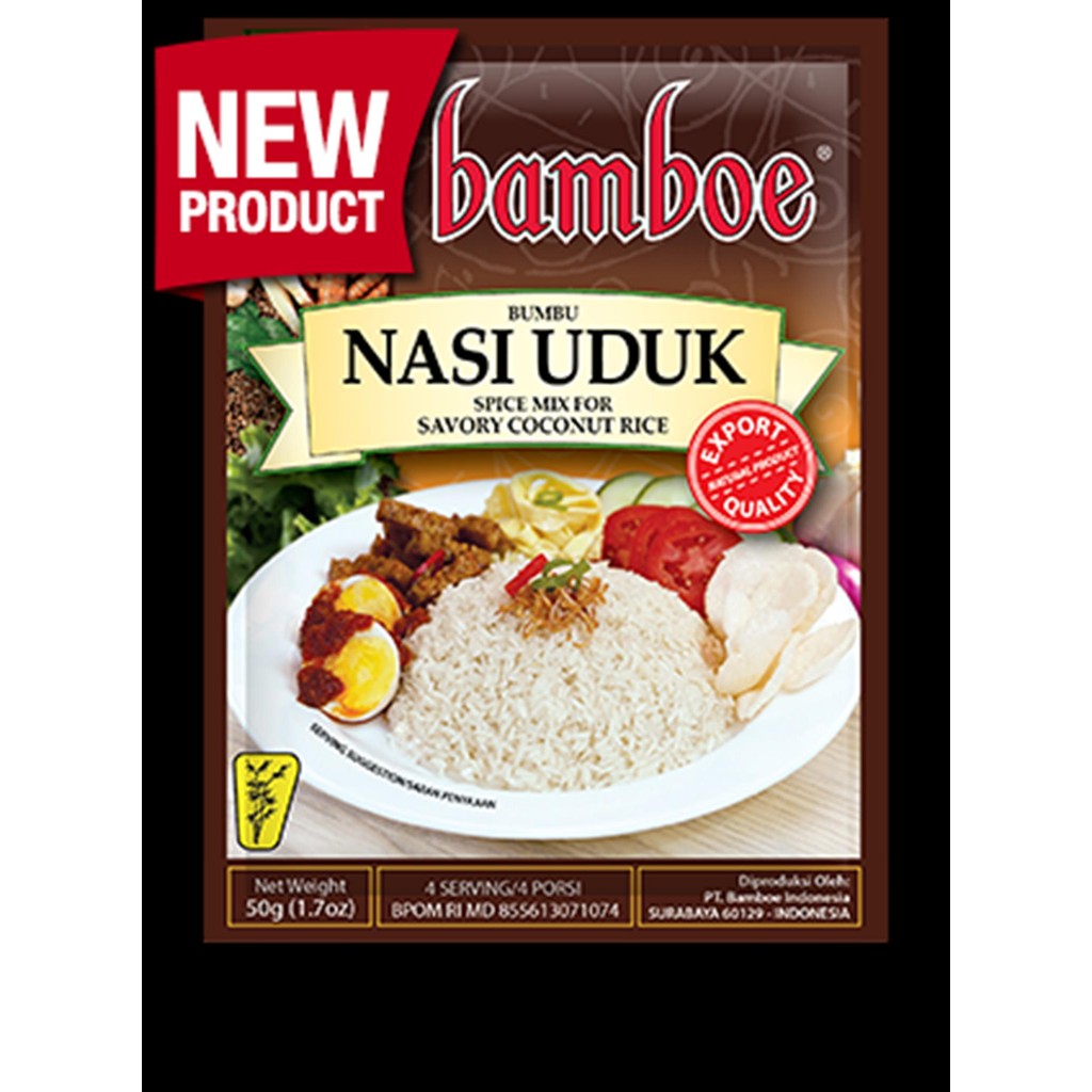 

BUMBU NASI UDUK 50 GR - BAMBOE