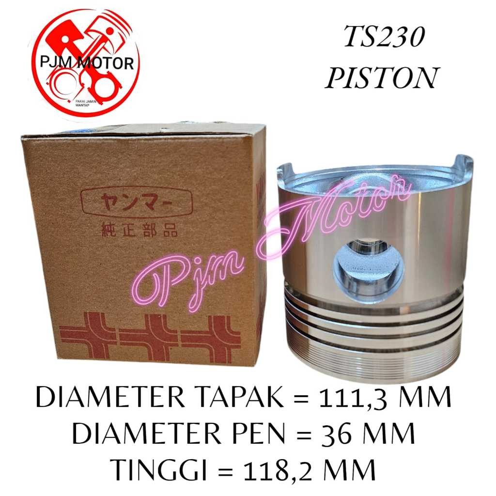 

TS230 Piston seher onli mesin diesel pengerak yanmar amplas