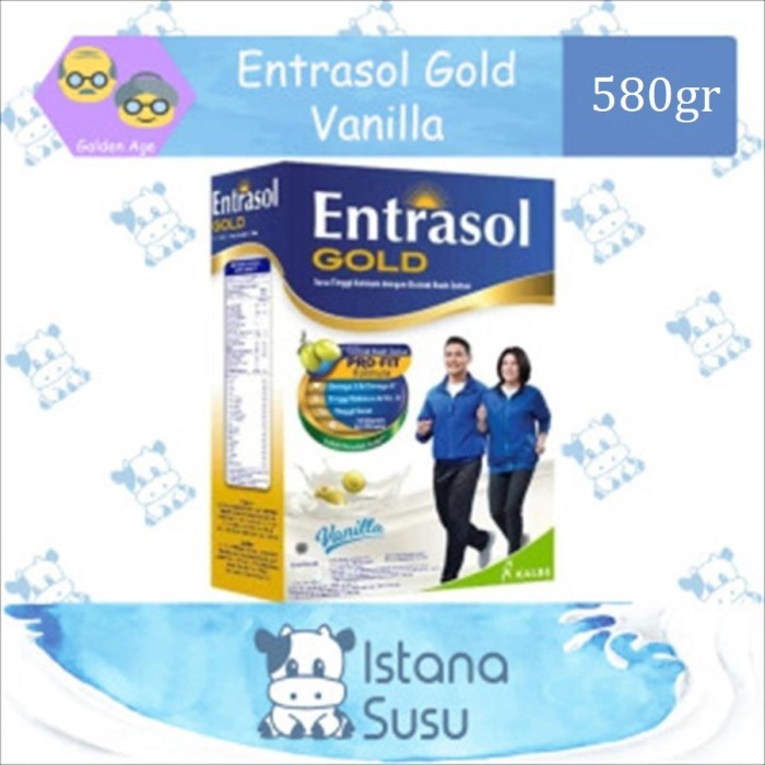 

ENTRASOL GOLD VANILLA 580 GR