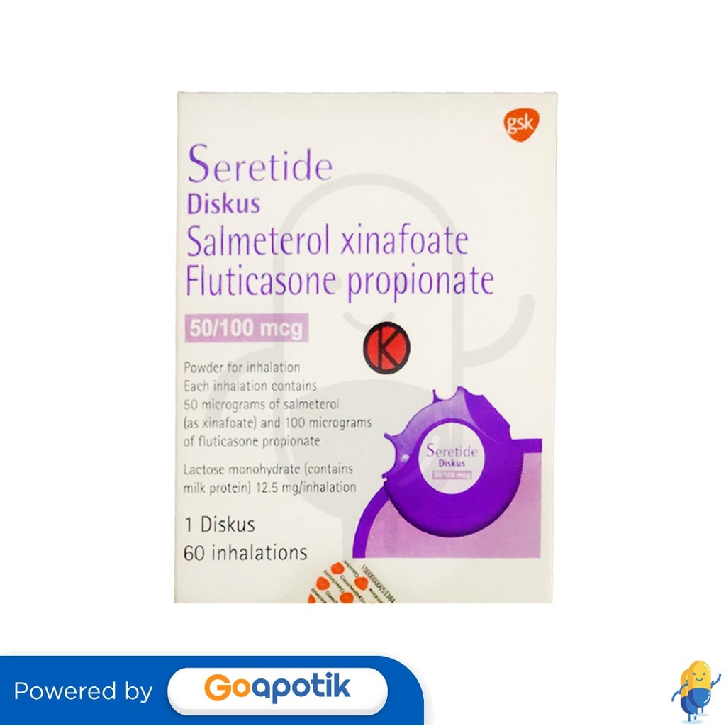 Seretide Diskus 50/100 Mcg Box