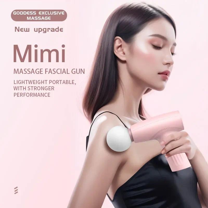 Massage Fascia Gun Muscle Relaxation Mini Massage Smart Electric Fascia Gun Muscle Relaxation Spine 