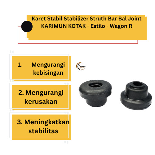Karet Stabil Stabilizer Struth Bar Bal Joint KARIMUN KOTAK - Estilo - Wagon R