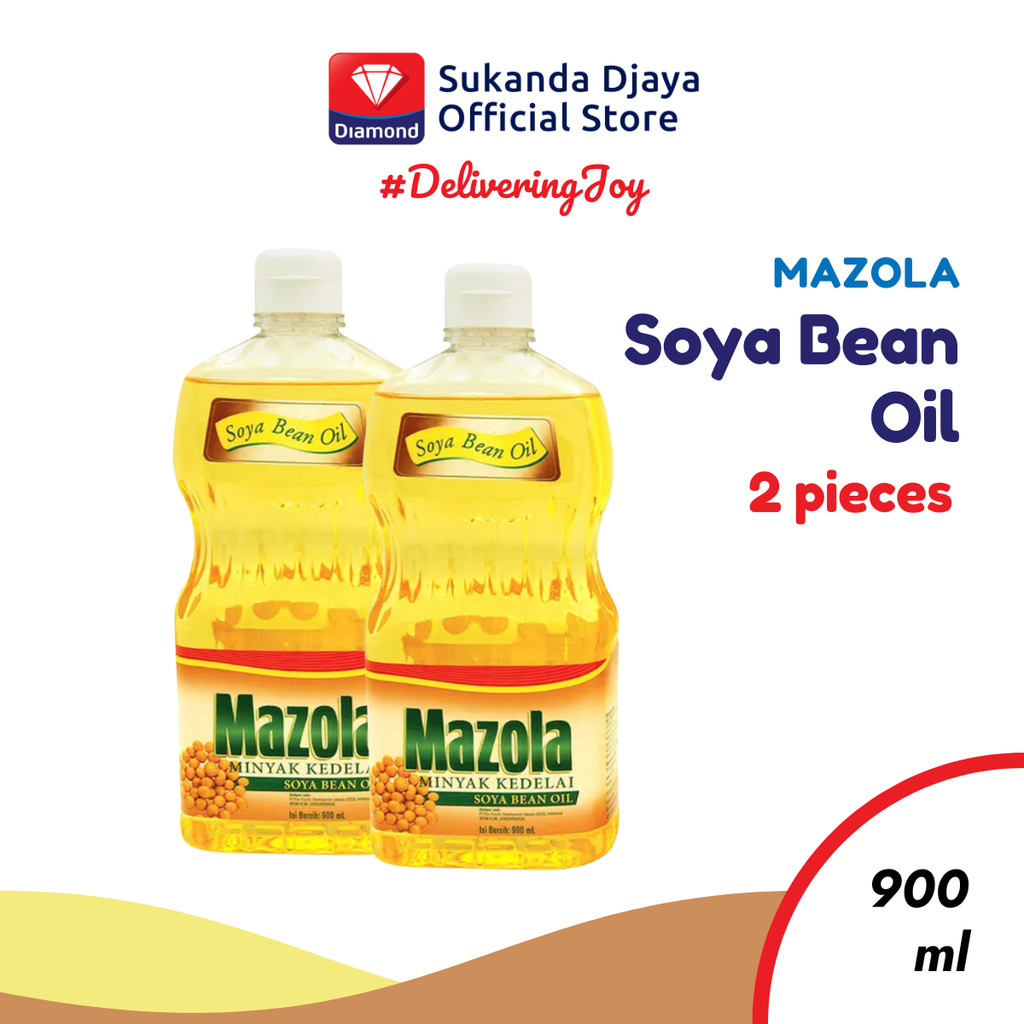 

Mazola Soya Bean Oil Minyak Kedelai 900 Ml - Twin Pack