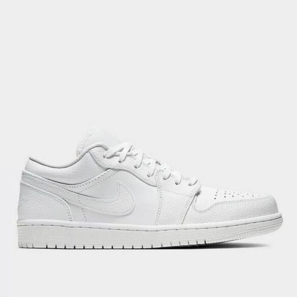 Sneaker Air Jordan 1 Low Triple White Original