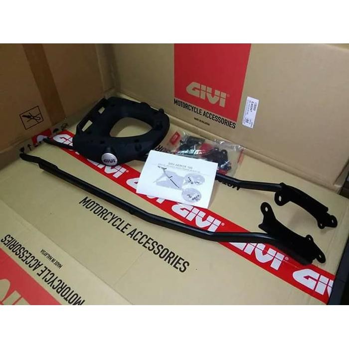 Bracket Box motor yamaha aerox 155 SRV original Givi