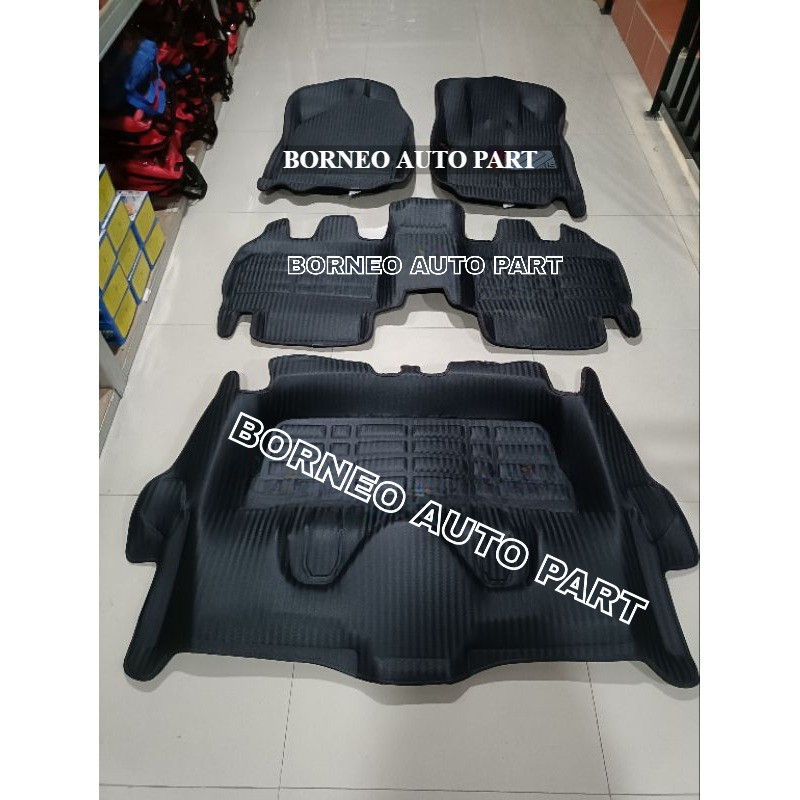 KARPET MOBIL 5D RUSH ALL NEW PREMIUM CARBON