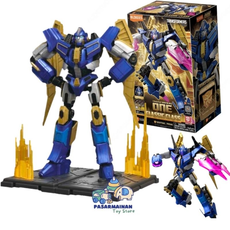 RINBAOW Blokees Transformers Classic Class Sentinel Prime 14 Figure Transformers Optimus Prime