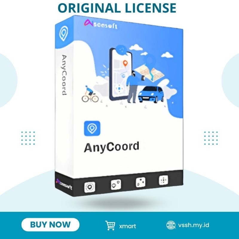 Aiseesoft AnyCoord 1Tahun Android/iPhone-GPS Location Changer-Spoofer