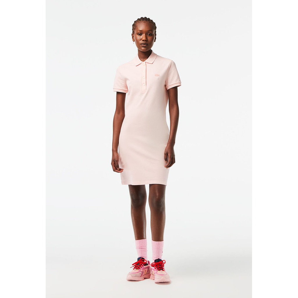 Lacoste - Slim Fit Stretch Mini Piqué Polo Dress