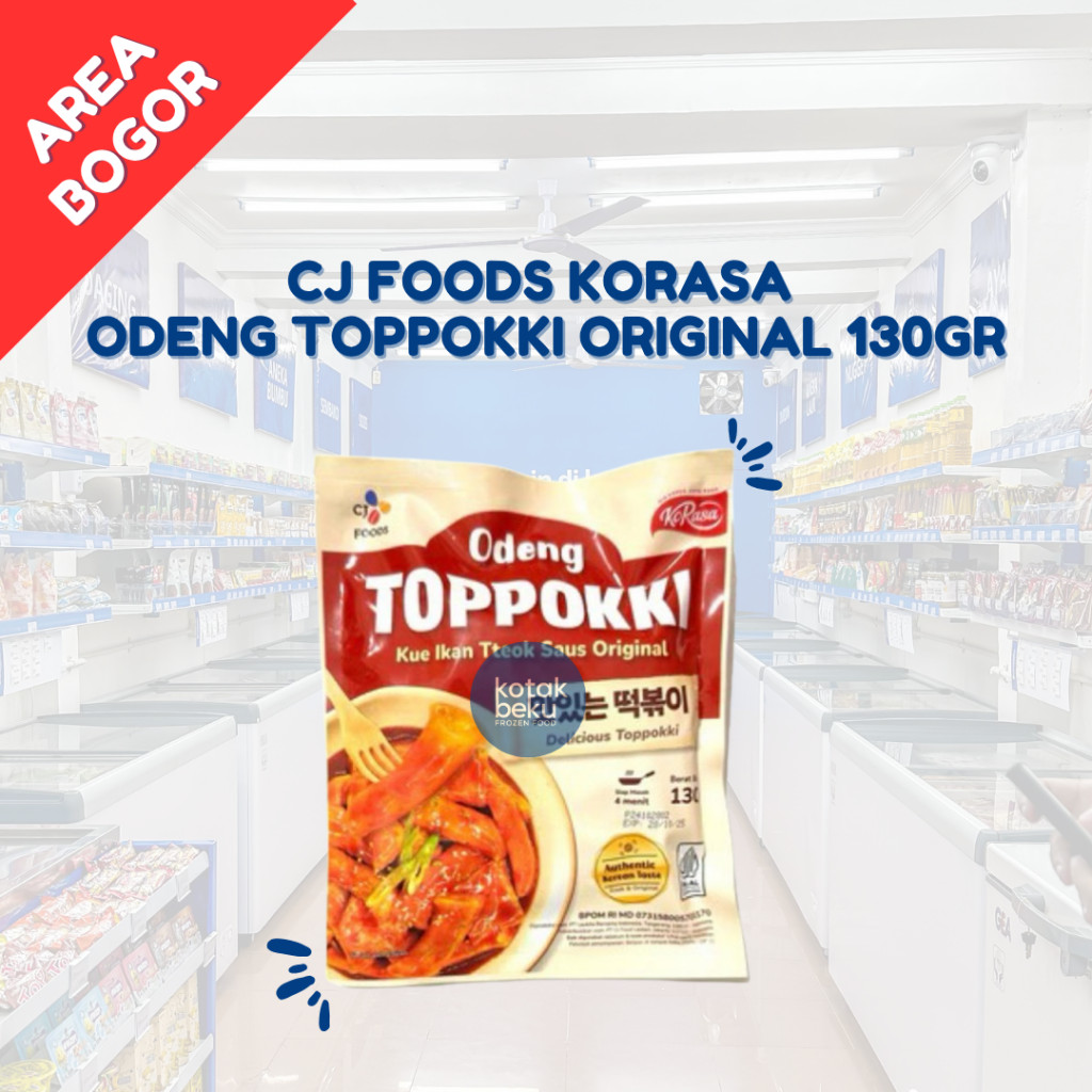 

CJ FOODS KORASA ODENG TOPPOKKI ORIGINAL 130GR
