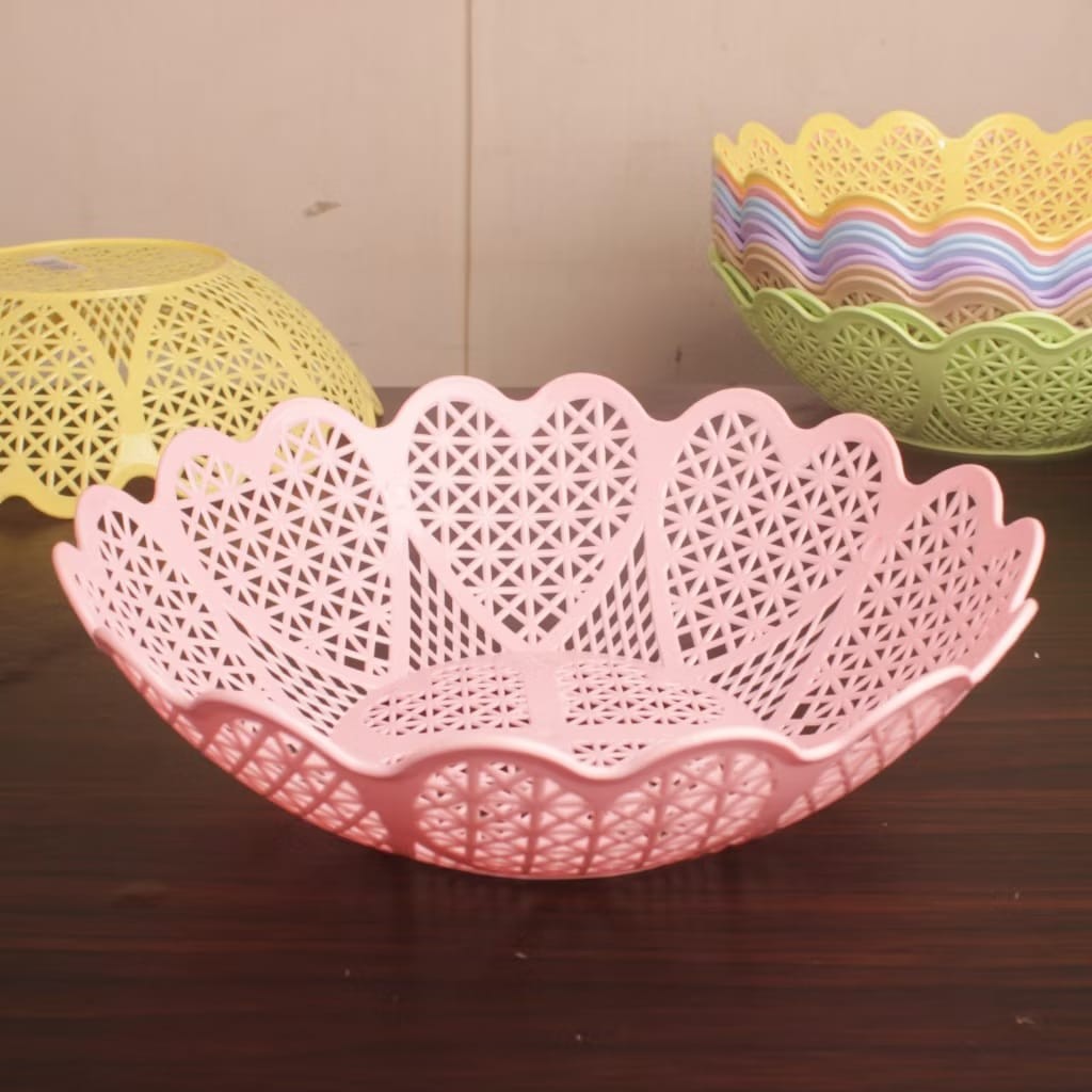 Keranjang Buah TIARA plastik- Keranjang Serbaguna Viola Murah