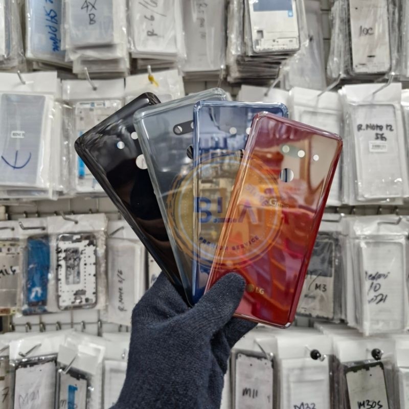 Backdoor Tutup Belakang Baterai Back Cover LG G8 Thinq Back Casing