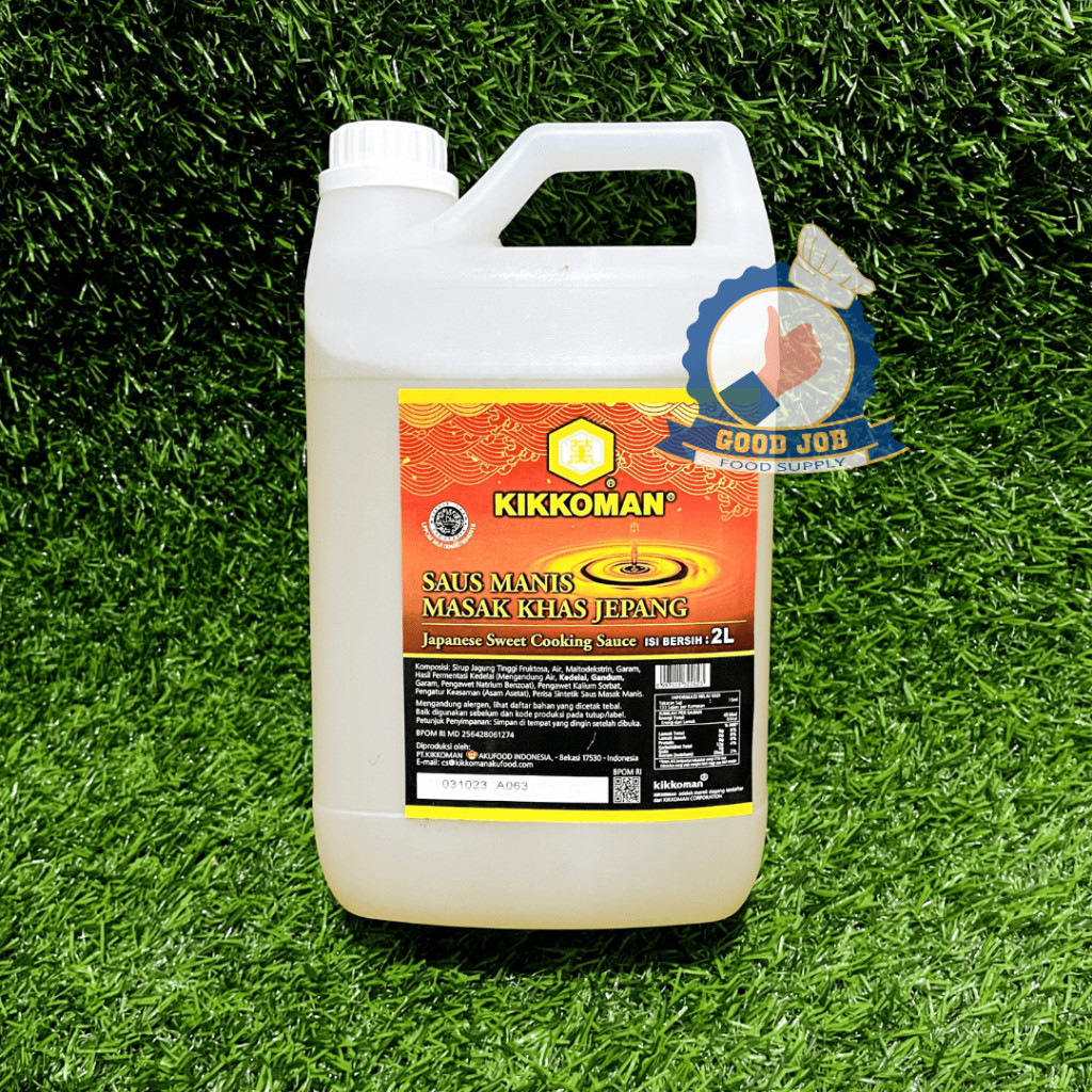 

KIKKOMAN Japanese Sweet Seasoning 2 Liter Halal - Pengganti Mirin - Saus Ganti Mirin Masak