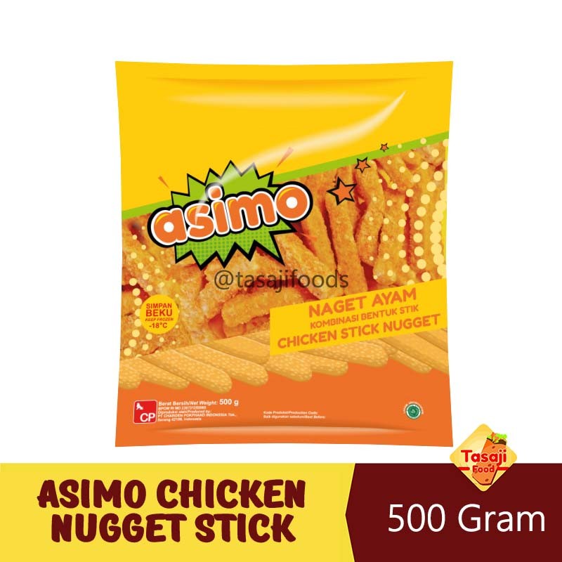 

Asimo Chicken Nugget Stick 500 Gram Naget Ayam Grosir