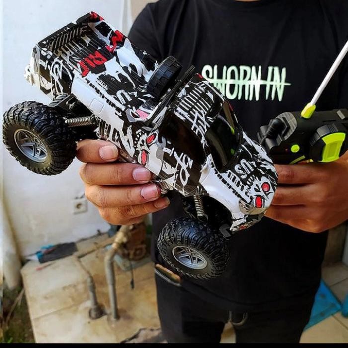 Mainan Mobil Remote Control, RC Rock Crawler Offroad Car Remot Kontrol