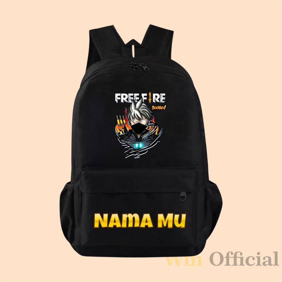 Tas Ransel Backpack Anak FF Terbaru Tas Sekolah Free Fire Anak Laki Laki Murah Tas FF Anak Tk Sd