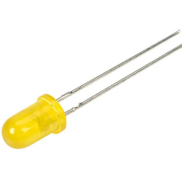 Led F5 Yellow / Led 5mm Kuning -zk