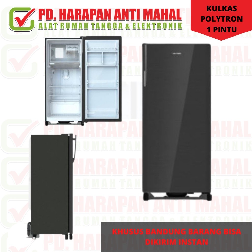 LEMARI ES 1 PINTU POLYTRON PRA 15DMY/PRA 18DMY/PRA 17DMY//KULKAS POLYTRON PRA 15DMY/PRA 18DMY/PRA 17