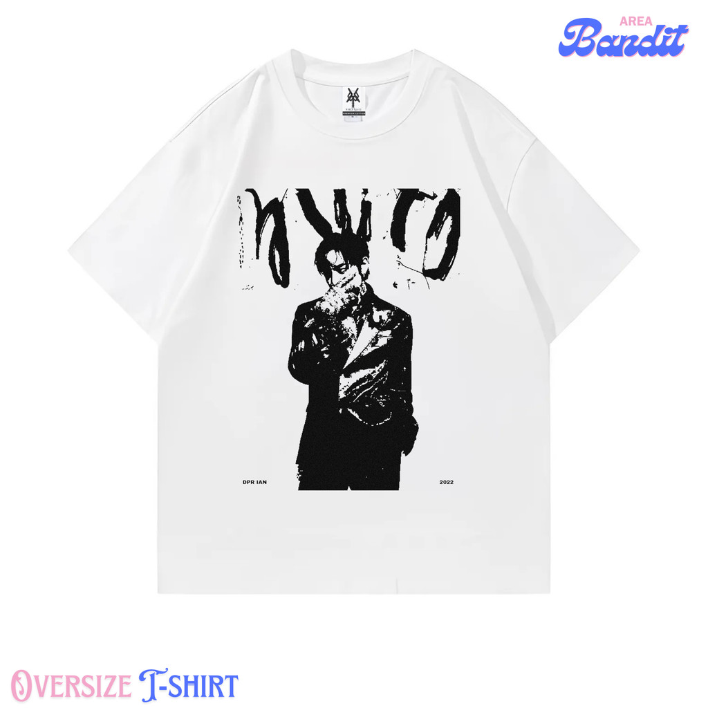 Bandit Area "dpr ian mito" Oversize T-shirt vintage tee